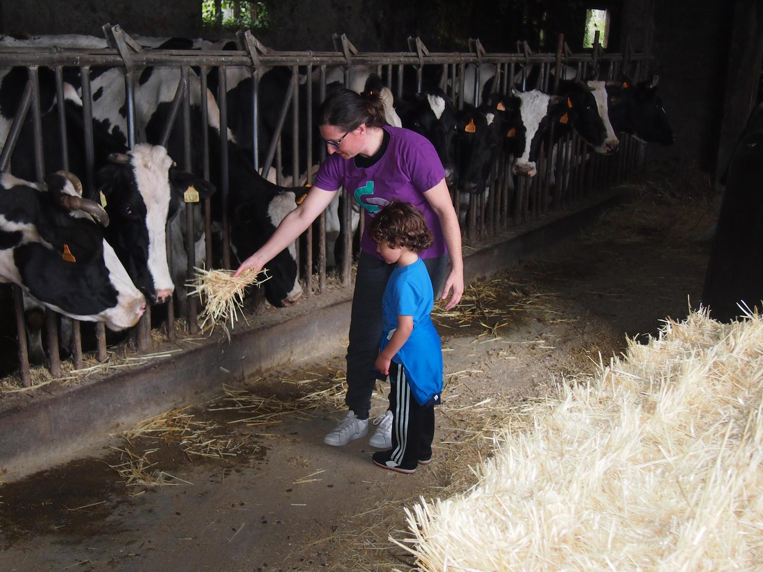 Maria Ferreiro in her family farm